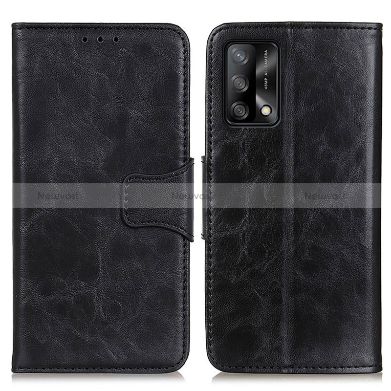 Leather Case Stands Flip Cover Holder M02L for Oppo F19