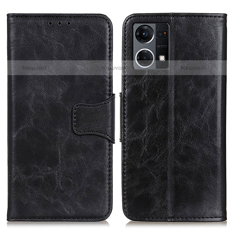 Leather Case Stands Flip Cover Holder M02L for Oppo F21s Pro 4G