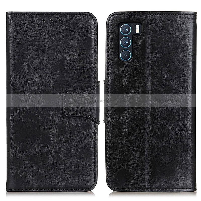 Leather Case Stands Flip Cover Holder M02L for Oppo K9 Pro 5G