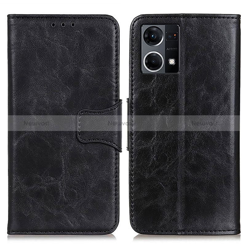 Leather Case Stands Flip Cover Holder M02L for Oppo Reno8 4G