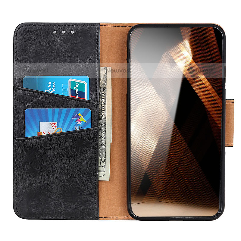 Leather Case Stands Flip Cover Holder M02L for Samsung Galaxy A02s