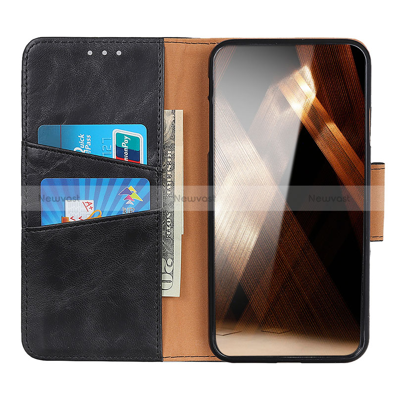 Leather Case Stands Flip Cover Holder M02L for Samsung Galaxy A15 4G