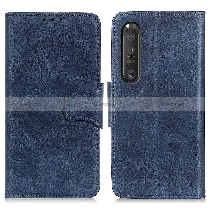 Leather Case Stands Flip Cover Holder M02L for Sony Xperia 1 III