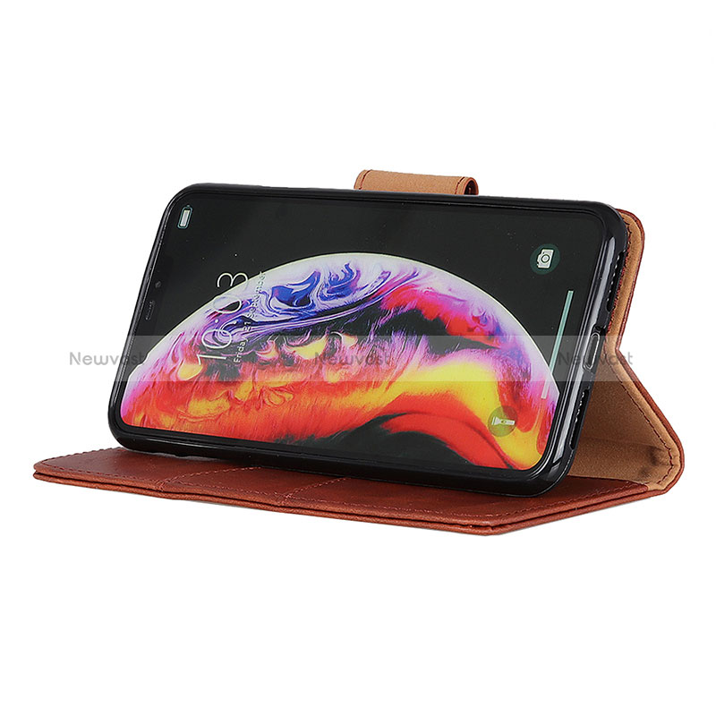 Leather Case Stands Flip Cover Holder M02L for Sony Xperia Ace II SO-41B