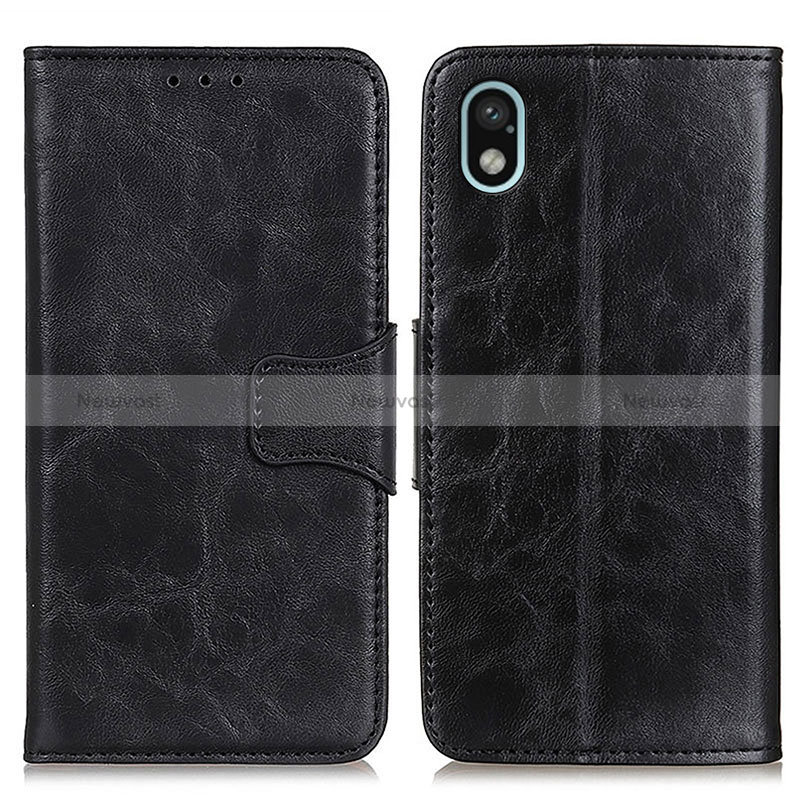 Leather Case Stands Flip Cover Holder M02L for Sony Xperia Ace III SOG08