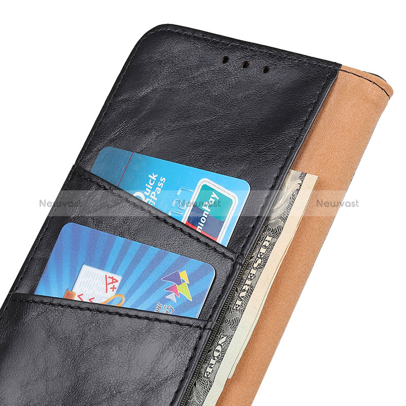 Leather Case Stands Flip Cover Holder M02L for Vivo Y55s 5G