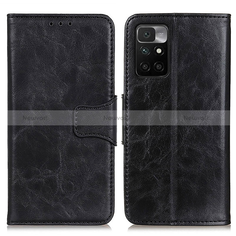 Leather Case Stands Flip Cover Holder M02L for Xiaomi Redmi 10 (2022)