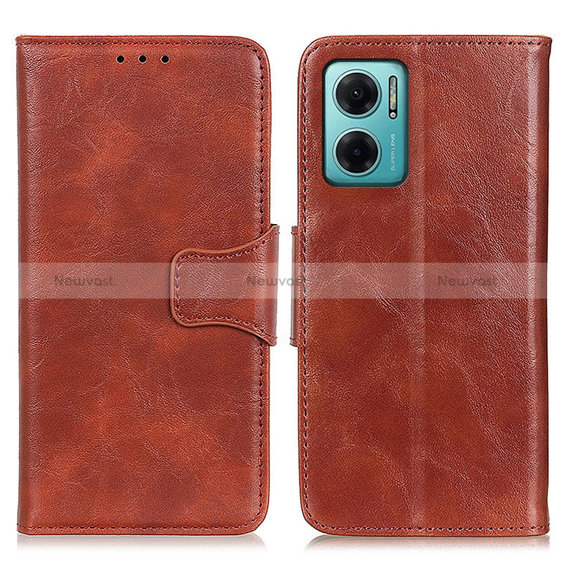 Leather Case Stands Flip Cover Holder M02L for Xiaomi Redmi 10 Prime Plus 5G