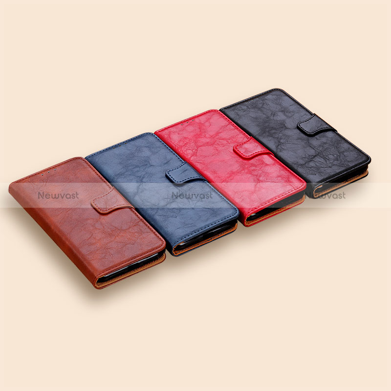 Leather Case Stands Flip Cover Holder M02L for Xiaomi Redmi Note 10 5G