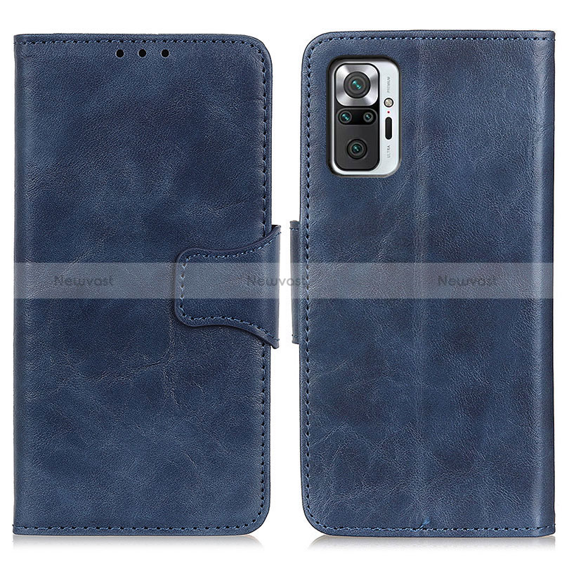 Leather Case Stands Flip Cover Holder M02L for Xiaomi Redmi Note 10 Pro 4G