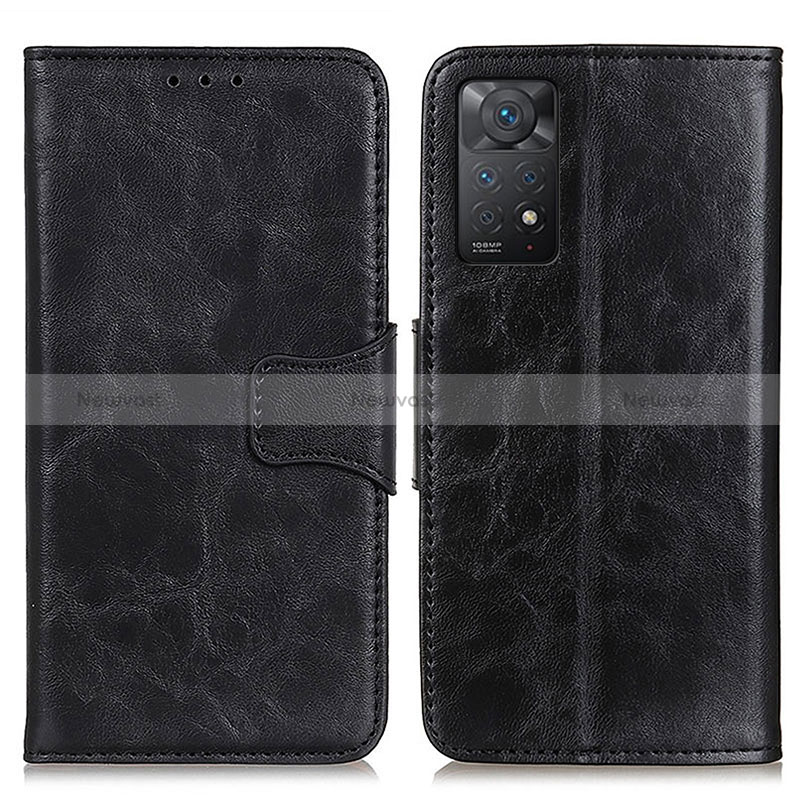 Leather Case Stands Flip Cover Holder M02L for Xiaomi Redmi Note 11 Pro 4G