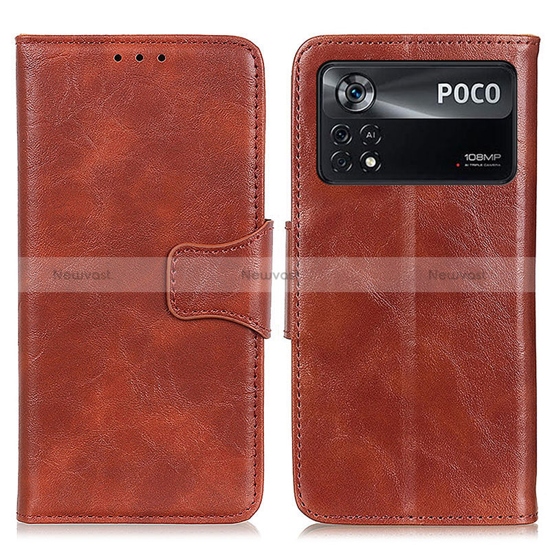 Leather Case Stands Flip Cover Holder M02L for Xiaomi Redmi Note 11E Pro 5G