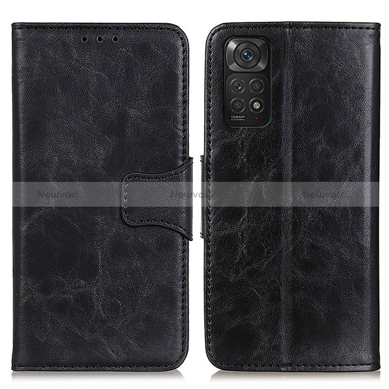 Leather Case Stands Flip Cover Holder M02L for Xiaomi Redmi Note 11S 4G