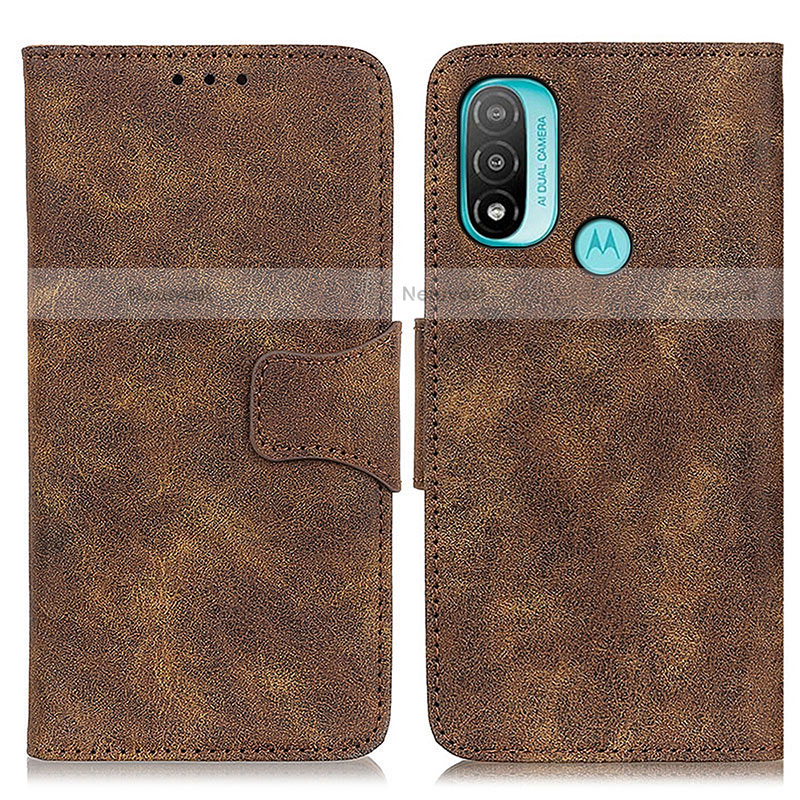 Leather Case Stands Flip Cover Holder M03L for Motorola Moto E30