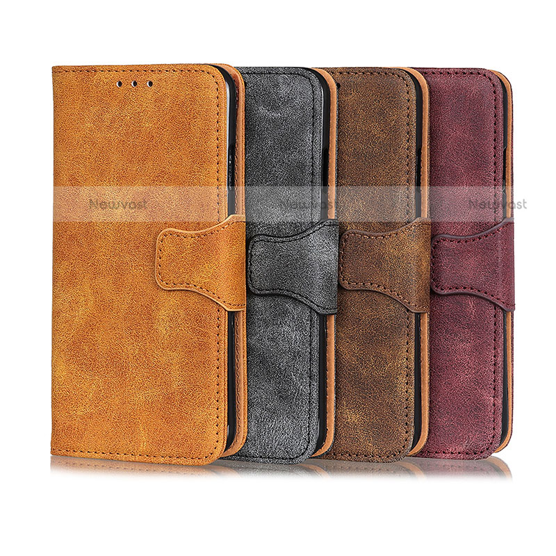 Leather Case Stands Flip Cover Holder M03L for Motorola Moto E30