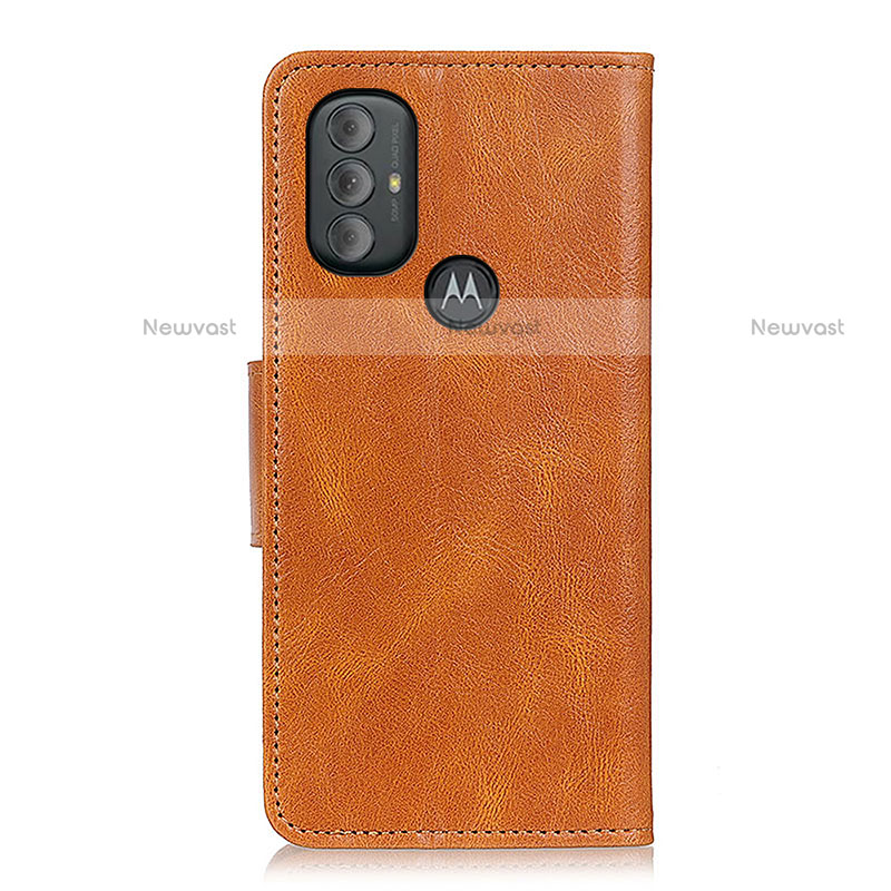 Leather Case Stands Flip Cover Holder M03L for Motorola Moto G Play Gen 2