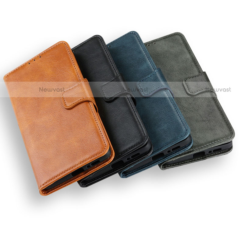 Leather Case Stands Flip Cover Holder M03L for Motorola Moto G51 5G