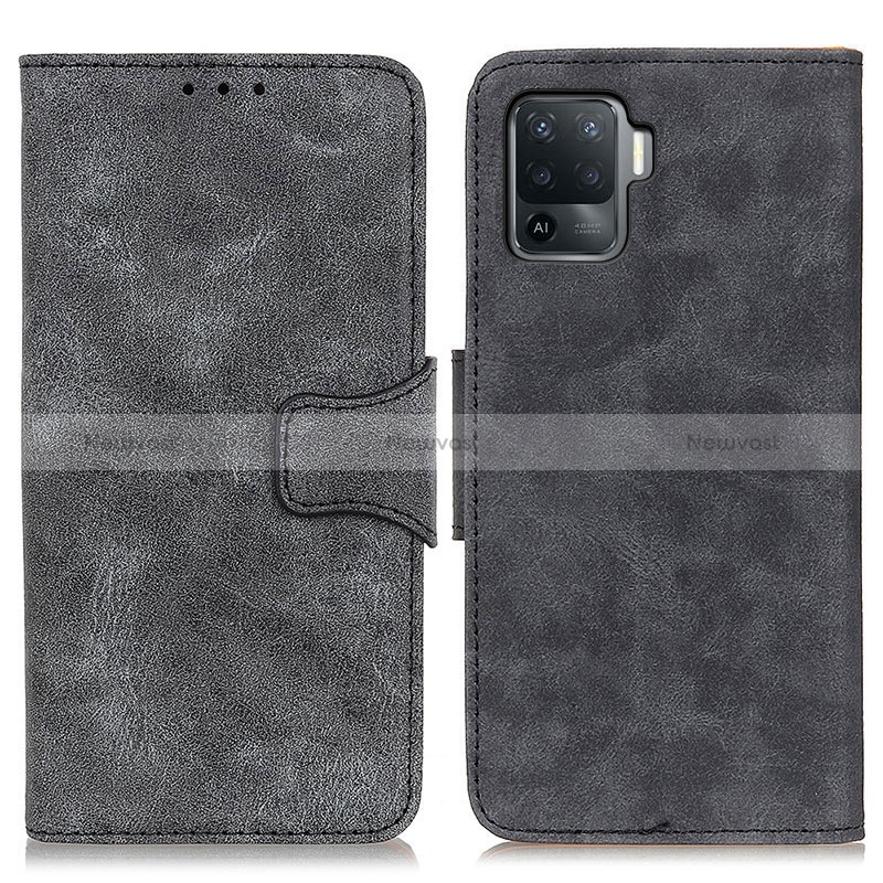 Leather Case Stands Flip Cover Holder M03L for Oppo Reno5 F