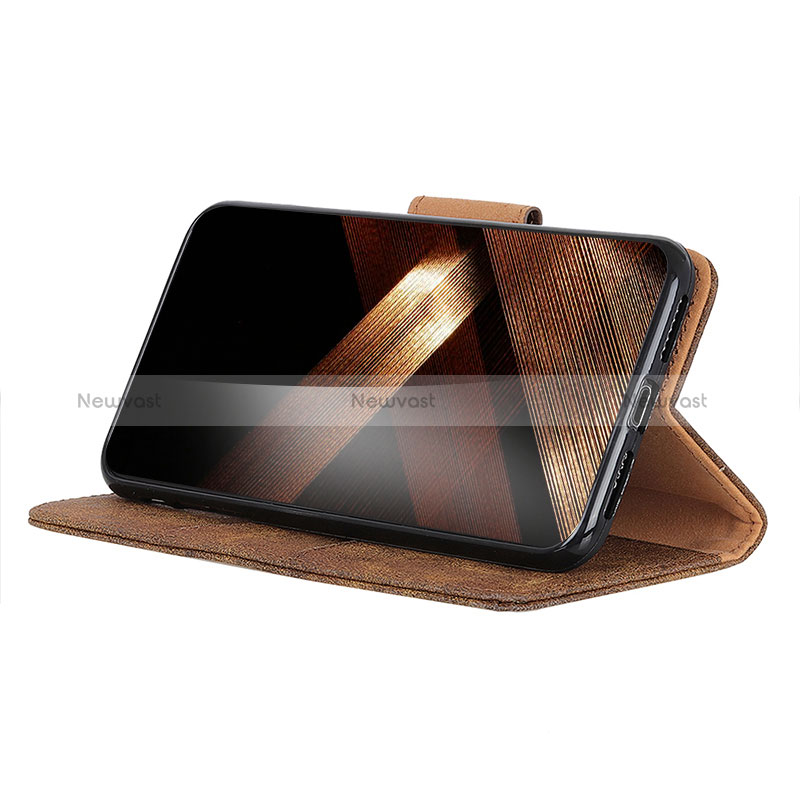 Leather Case Stands Flip Cover Holder M03L for Samsung Galaxy A15 5G