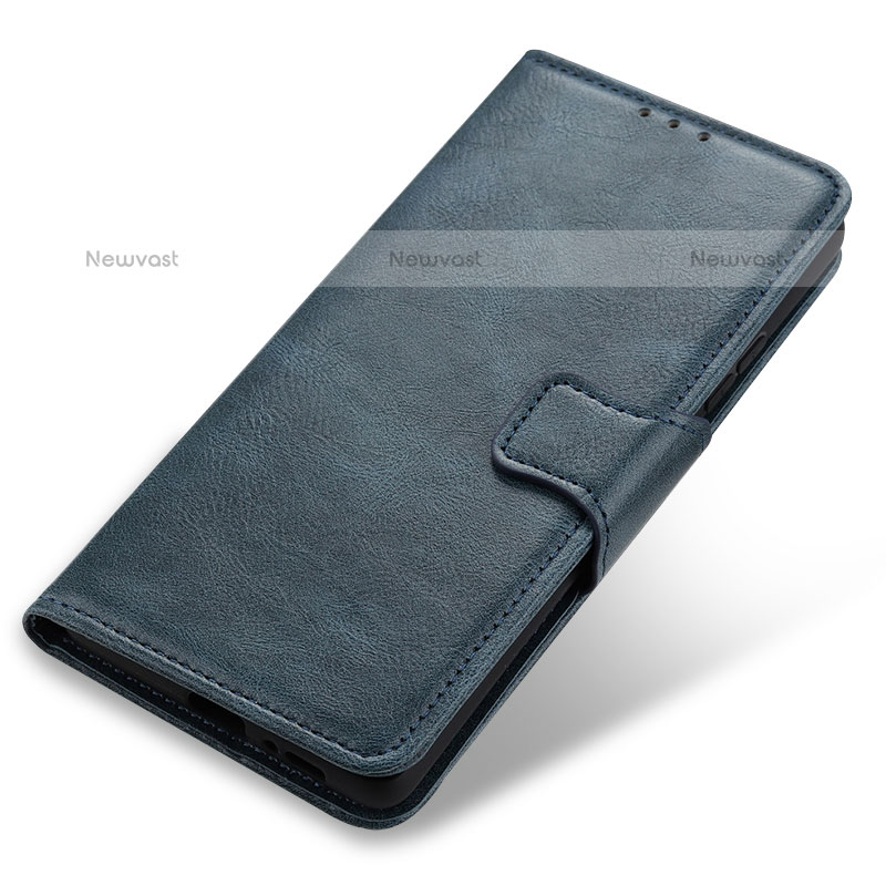 Leather Case Stands Flip Cover Holder M03L for Samsung Galaxy Xcover Pro 2 5G Blue