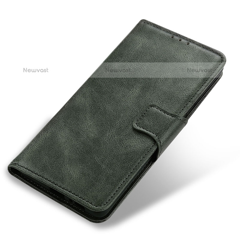 Leather Case Stands Flip Cover Holder M03L for Samsung Galaxy Xcover Pro 2 5G Green