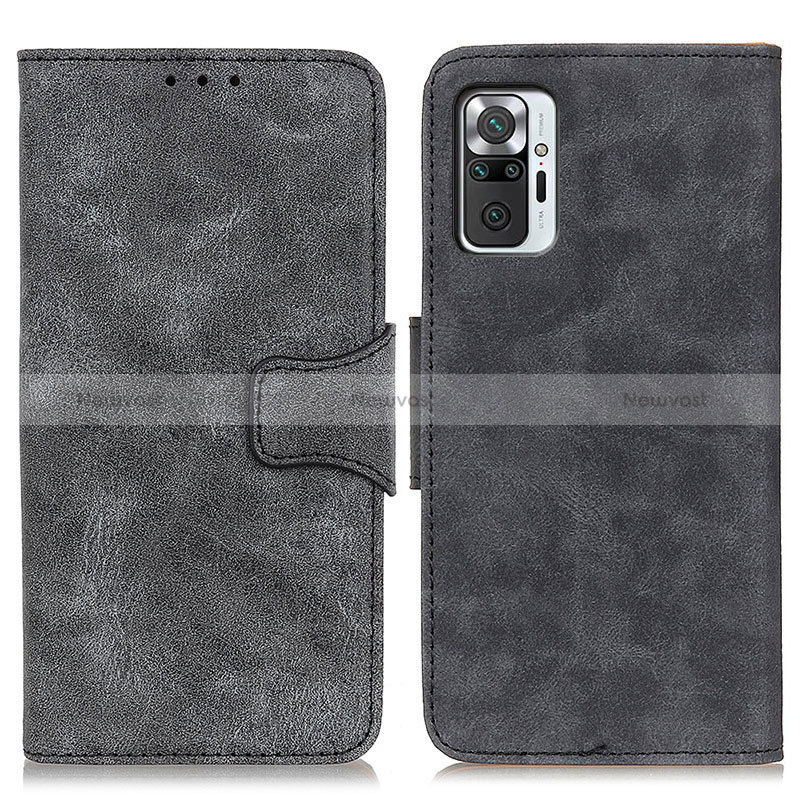 Leather Case Stands Flip Cover Holder M03L for Xiaomi Redmi Note 10 Pro 4G