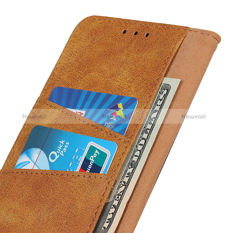 Leather Case Stands Flip Cover Holder M03L for Xiaomi Redmi Note 10 Pro 5G