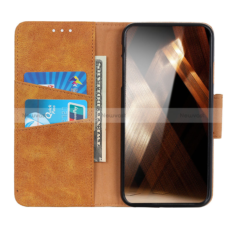 Leather Case Stands Flip Cover Holder M03L for Xiaomi Redmi Note 11 4G (2021)