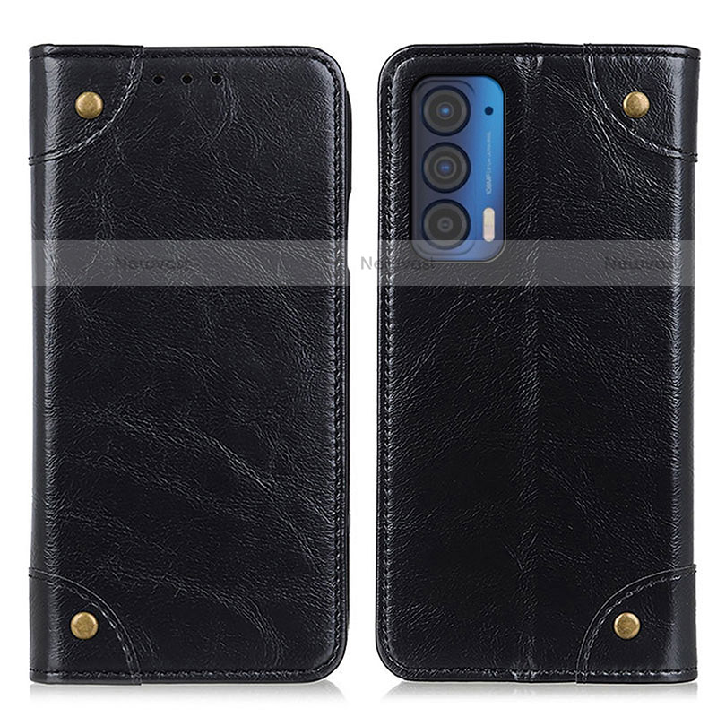 Leather Case Stands Flip Cover Holder M04L for Motorola Moto Edge (2021) 5G