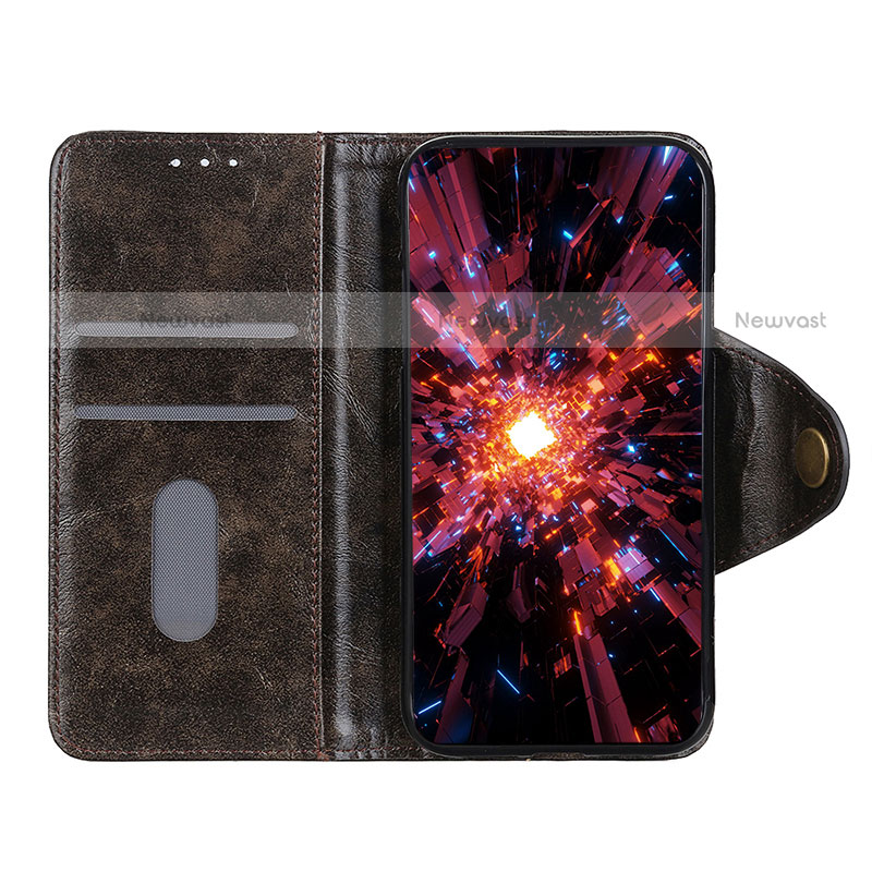 Leather Case Stands Flip Cover Holder M04L for Motorola Moto Edge (2021) 5G