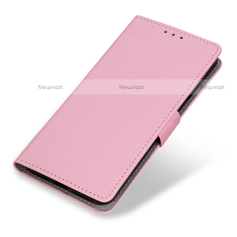 Leather Case Stands Flip Cover Holder M04L for Motorola Moto G Play Gen 2 Pink