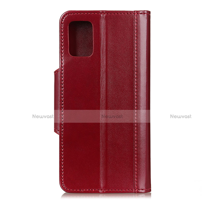 Leather Case Stands Flip Cover Holder M04L for Motorola Moto G Stylus (2021)