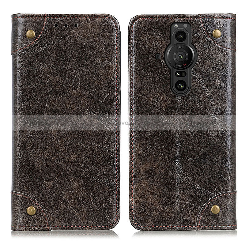 Leather Case Stands Flip Cover Holder M04L for Sony Xperia PRO-I