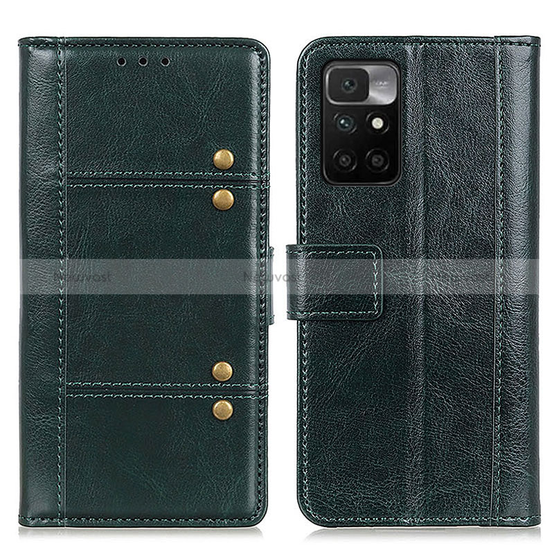 Leather Case Stands Flip Cover Holder M04L for Xiaomi Redmi 10 (2022)