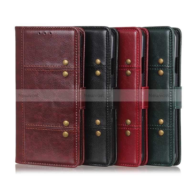 Leather Case Stands Flip Cover Holder M04L for Xiaomi Redmi 10 (2022)