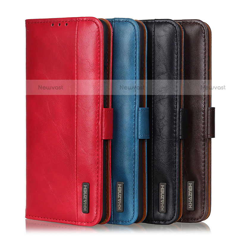 Leather Case Stands Flip Cover Holder M05L for Motorola Moto E30