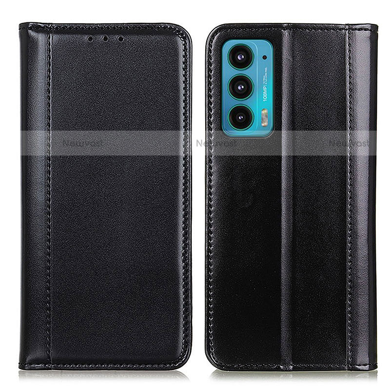 Leather Case Stands Flip Cover Holder M05L for Motorola Moto Edge 20 5G