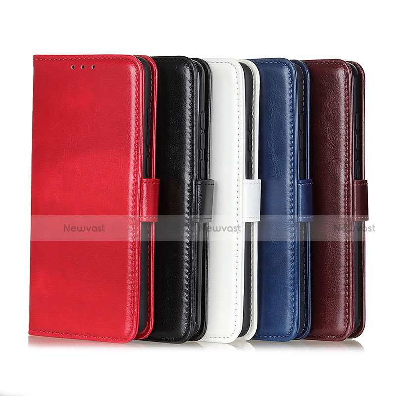 Leather Case Stands Flip Cover Holder M05L for Motorola Moto G22