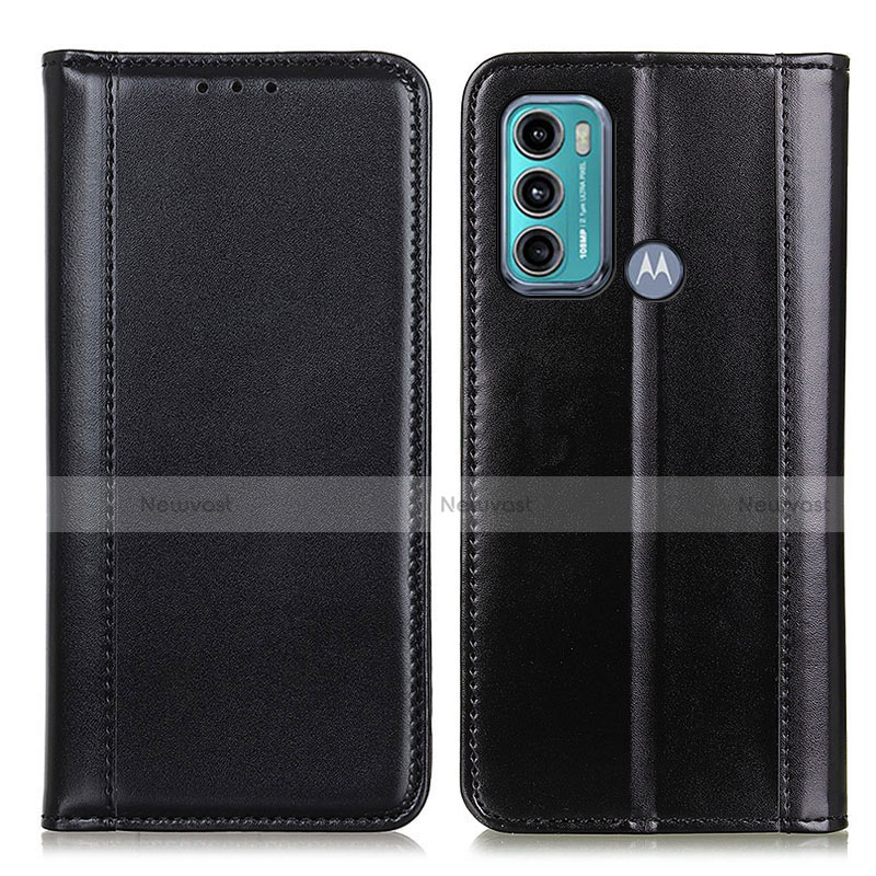 Leather Case Stands Flip Cover Holder M05L for Motorola Moto G60