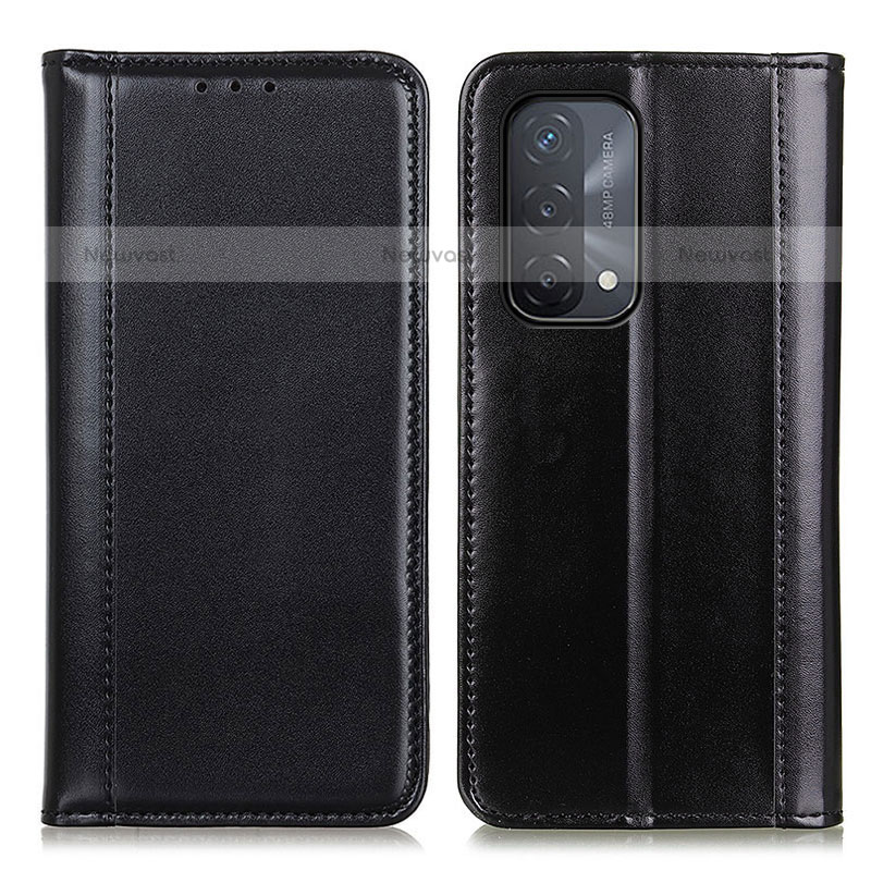 Leather Case Stands Flip Cover Holder M05L for Oppo A93 5G