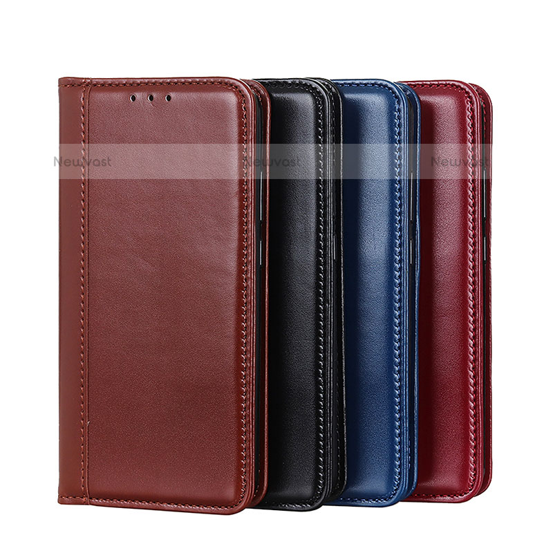 Leather Case Stands Flip Cover Holder M05L for Oppo A94 5G