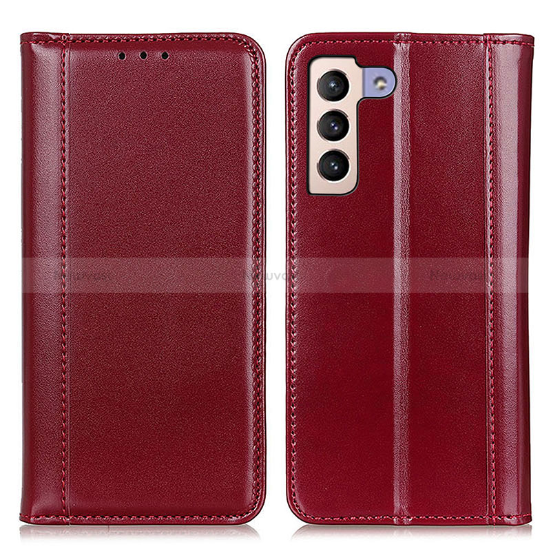 Leather Case Stands Flip Cover Holder M05L for Samsung Galaxy S22 Plus 5G