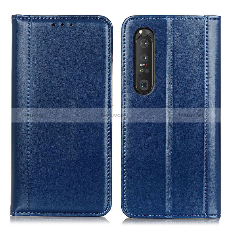 Leather Case Stands Flip Cover Holder M05L for Sony Xperia 1 III