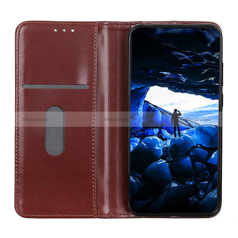 Leather Case Stands Flip Cover Holder M05L for Sony Xperia 1 III