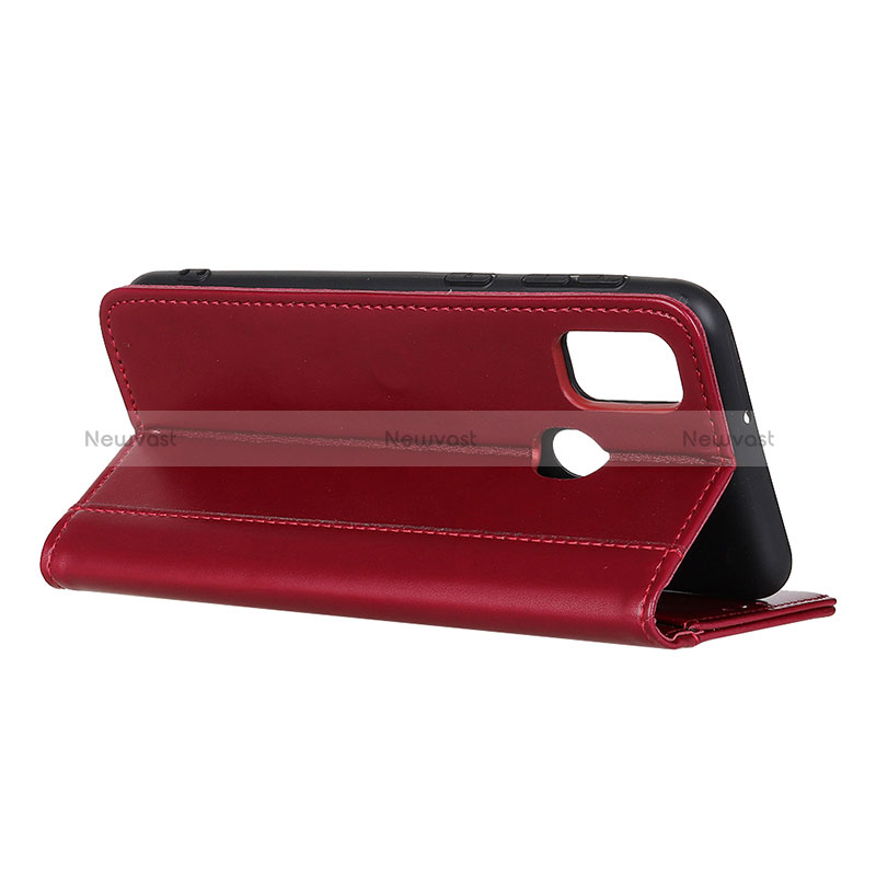 Leather Case Stands Flip Cover Holder M05L for Sony Xperia 5 III SO-53B
