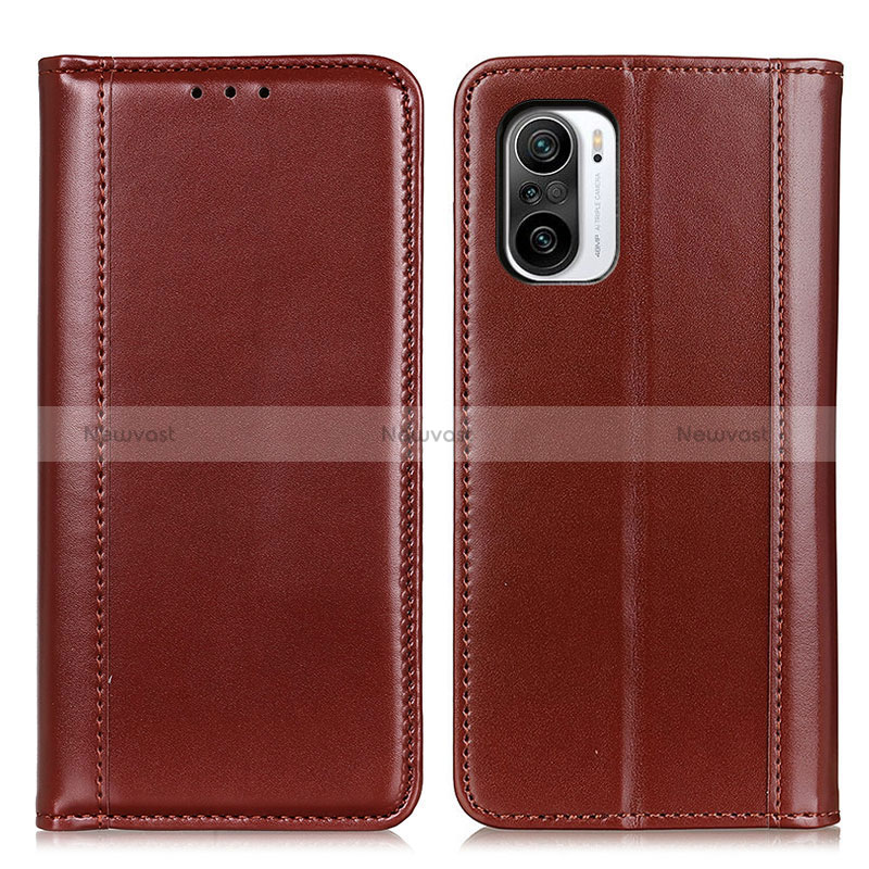 Leather Case Stands Flip Cover Holder M05L for Xiaomi Redmi K40 5G