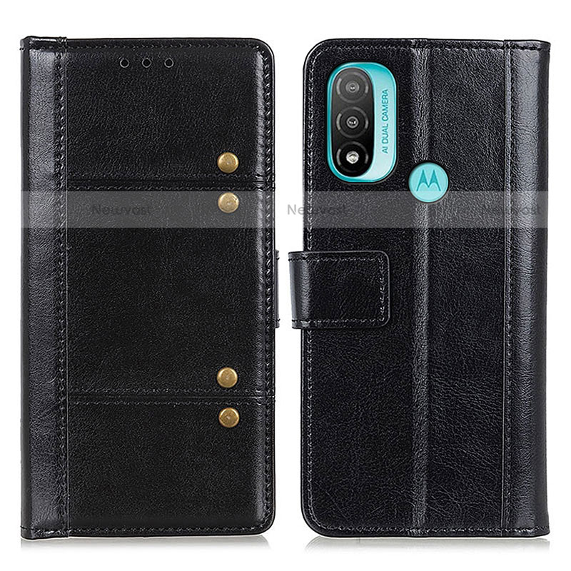 Leather Case Stands Flip Cover Holder M06L for Motorola Moto E20