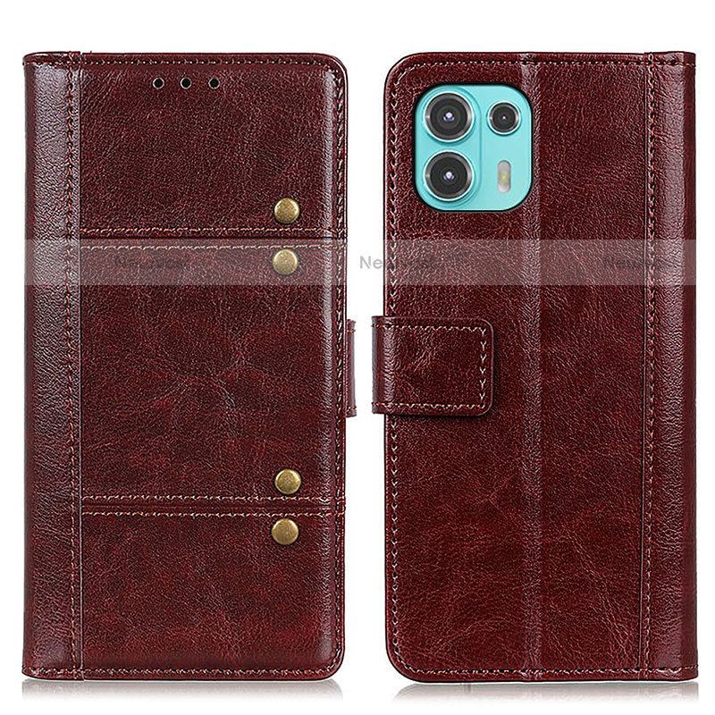 Leather Case Stands Flip Cover Holder M06L for Motorola Moto Edge 20 Lite 5G