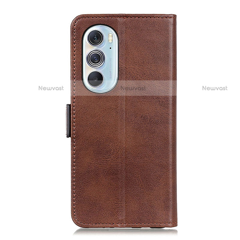 Leather Case Stands Flip Cover Holder M06L for Motorola Moto Edge Plus (2022) 5G