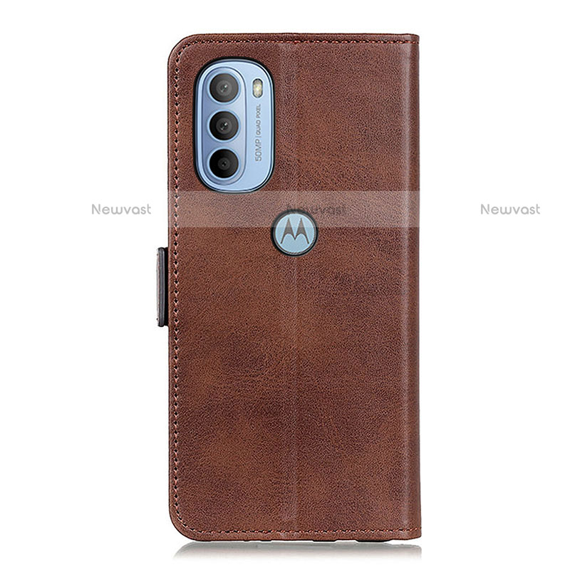 Leather Case Stands Flip Cover Holder M06L for Motorola Moto G31